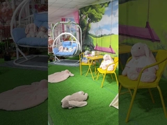 ตุ๊กตามาสคอต PP Cotton ตุ๊กตาไดโนเสาร์ตัวใหญ่นุ่ม 31 X 39ซม